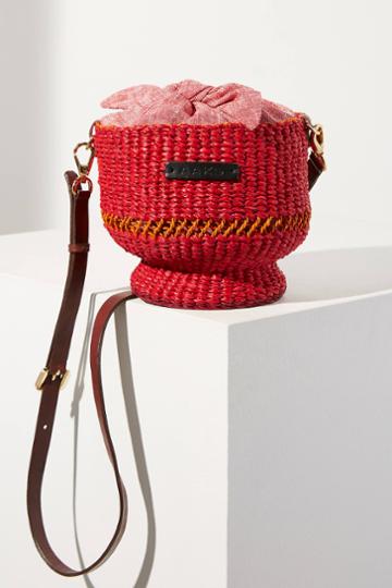 Aaks Baw Pot Rouge Bucket Bag