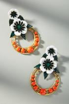 Elizabeth Cole Odessa Hooped Drop Earrings
