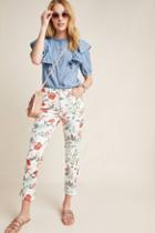 7 For All Mankind High-rise Cropped Skinny Jeans