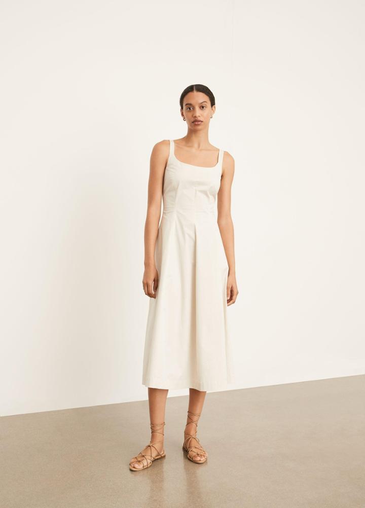 Vince Paneled Slip Dress