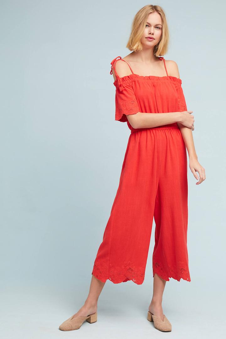 Moon River Lela Wide-leg Jumpsuit