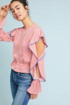 The Fifth Label Juliette Ruffled Gingham Top