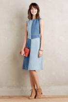 Holding Horses Pieced Denim Dress