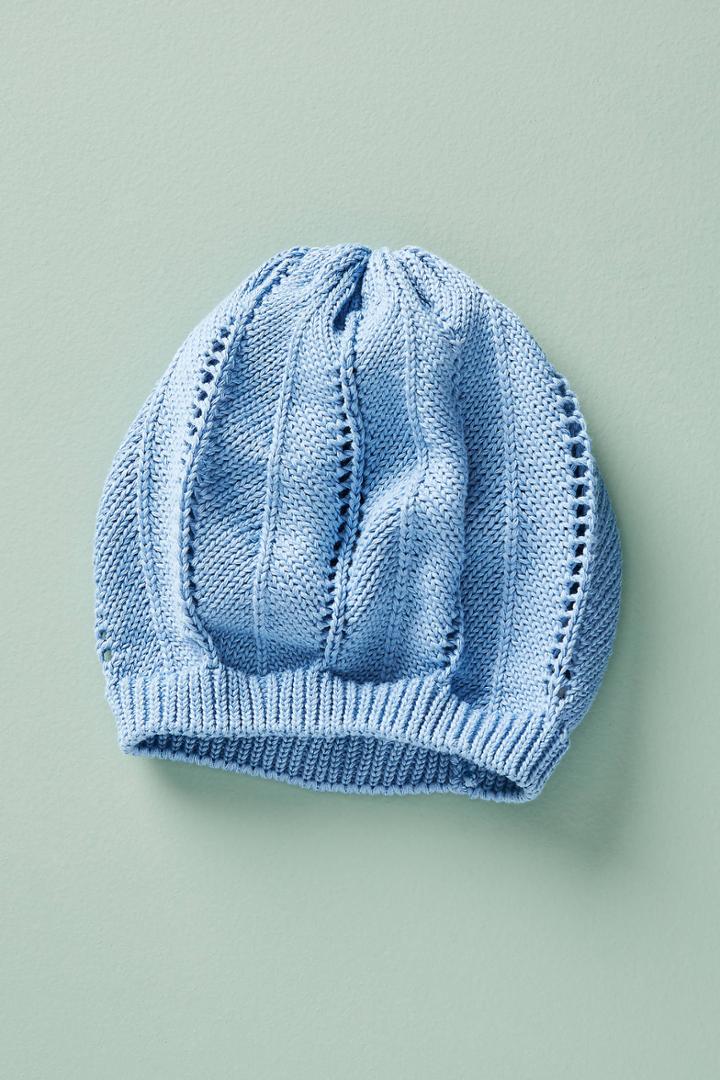 Anthropologie Cotton Beret