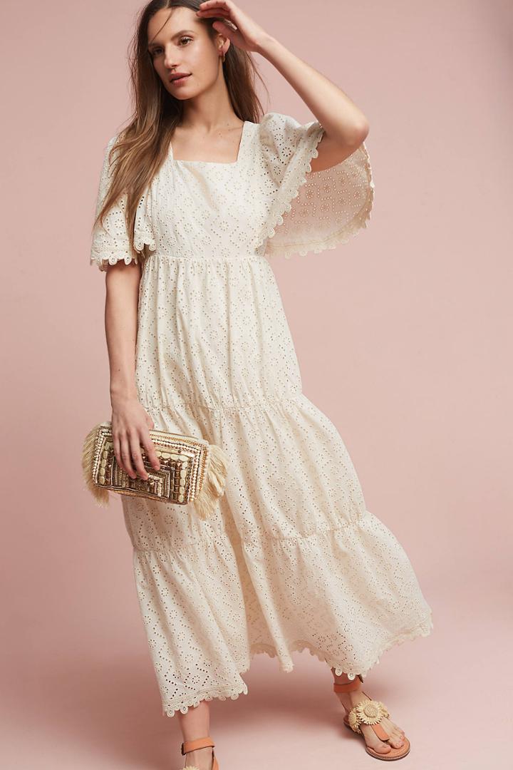 Eri + Ali Delois Tiered Maxi Dress