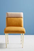 Anthropologie Premium Leather Beene Dining Chair