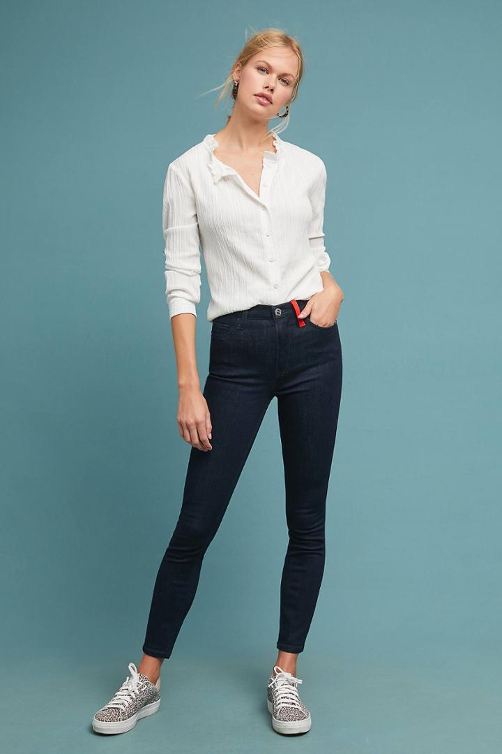 Current/elliott The Ultra High Waist Skinny Jeans