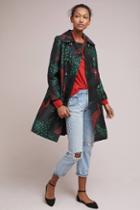 Love Binetti Peacock Tailored Coat