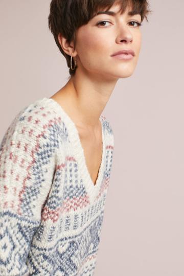 Fine Paris Astelle Fair Isle Pullover