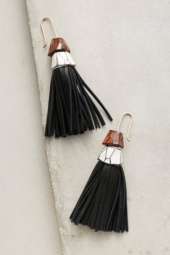 Anthropologie Sama Tassel Earrings