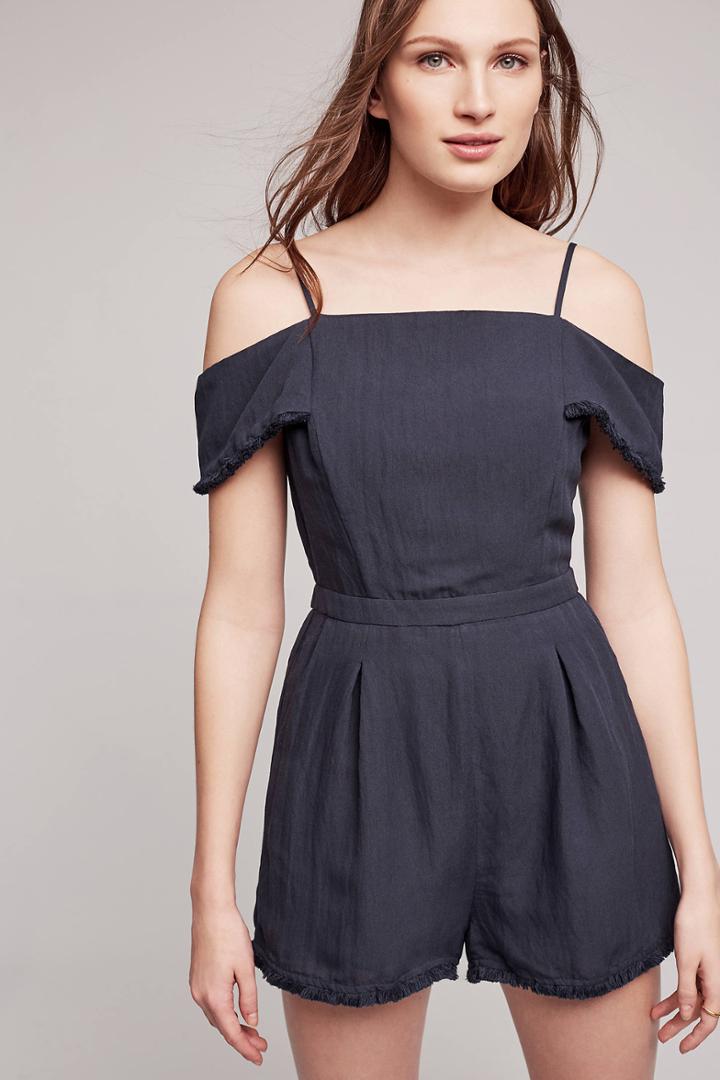Elevenses Maddy Open-shoulder Romper