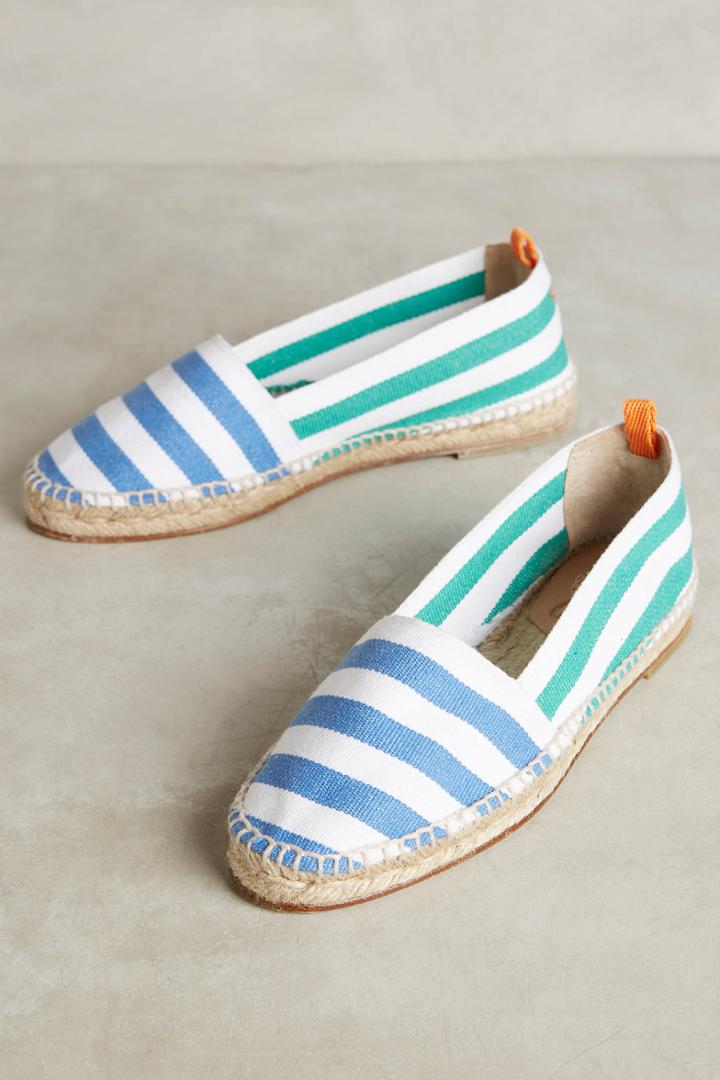 Castaner Striped Plana Espadrilles