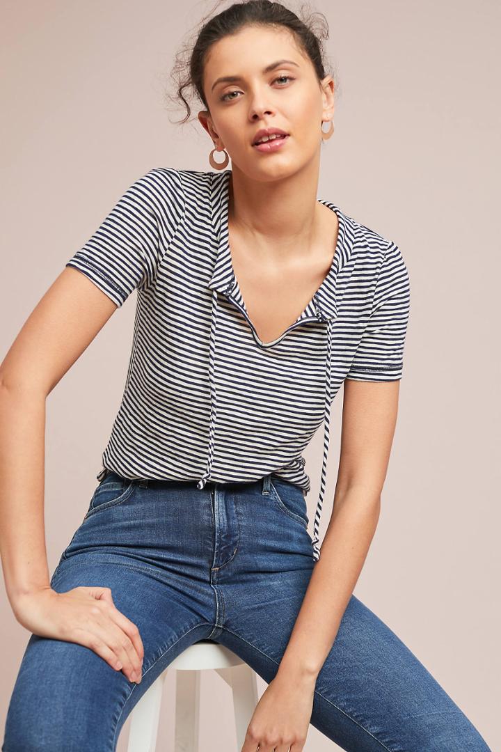 Maeve Hypatia Striped Tee