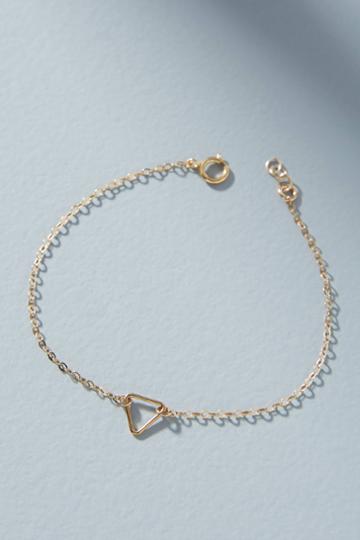 Hello Adorn Tiny Triangle Bracelet