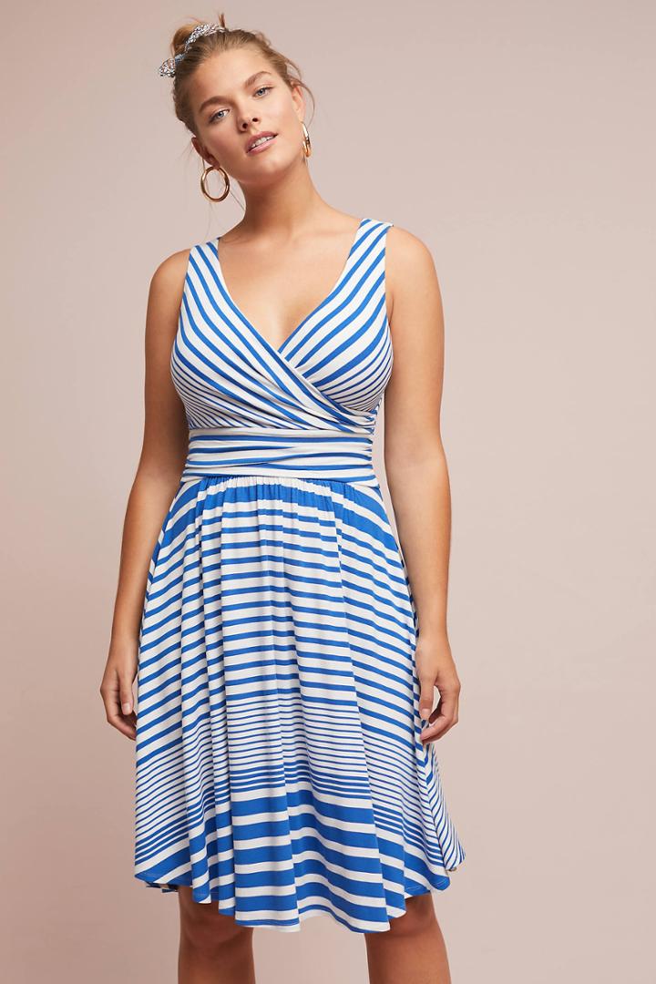 Maeve Kythira Striped Dress
