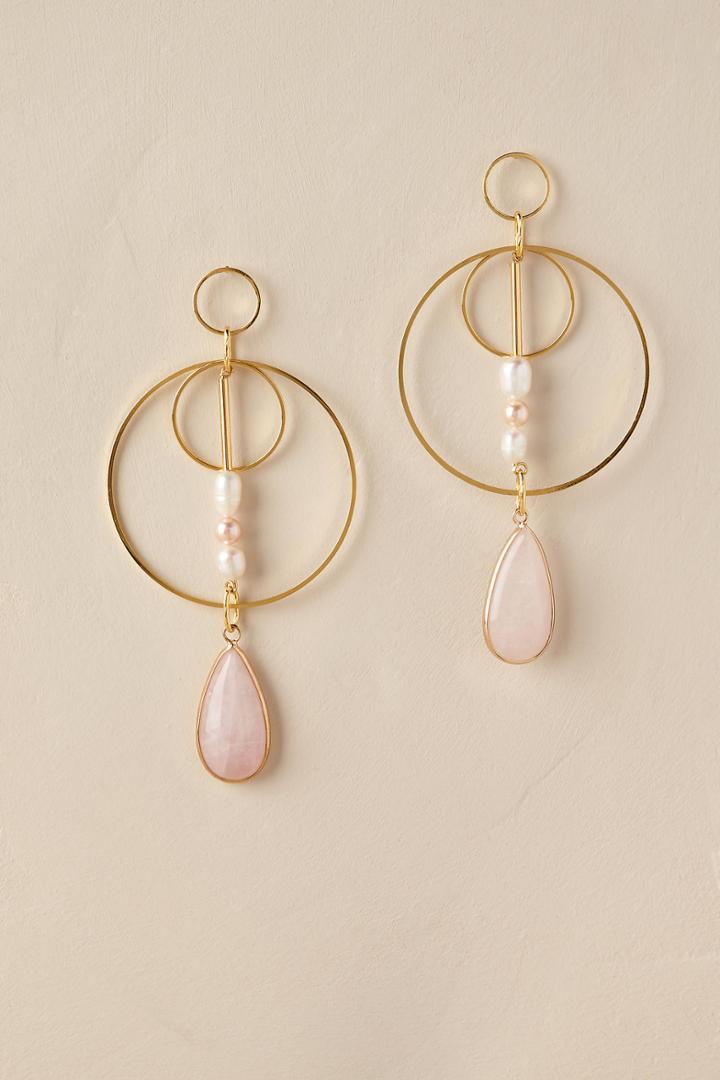 Anthropologie Kirby Hoop Earrings