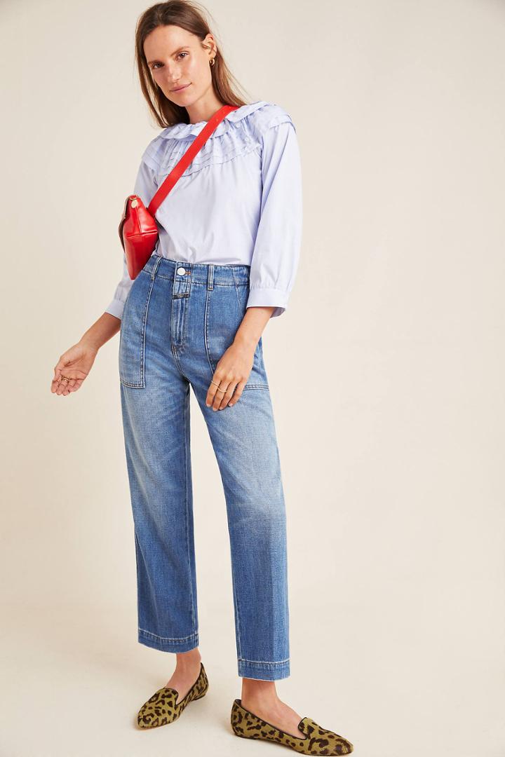 Closed Tony High-rise Cargo Relaxed Jeans