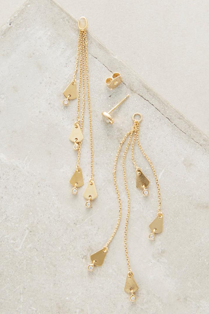 Anthropologie Annas Front-back Earrings