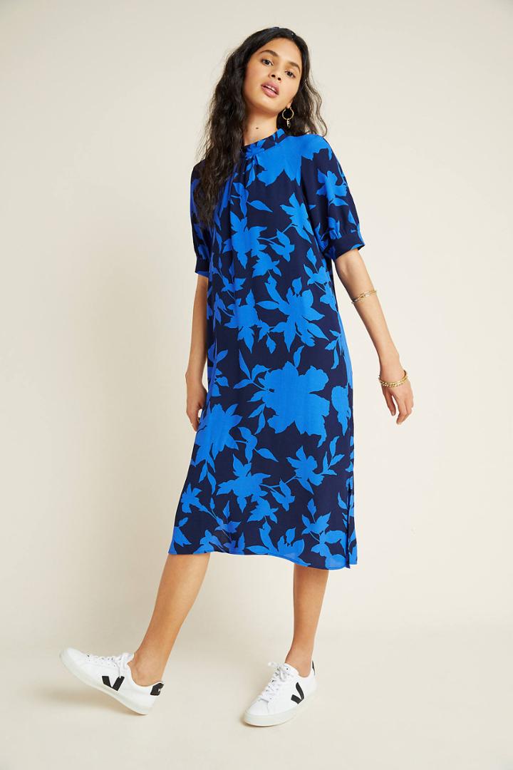 Anthropologie Mackenzie Mock Neck Tunic Dress