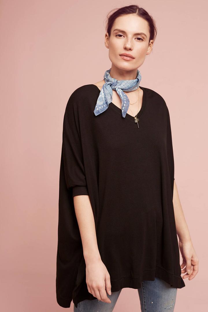 Bordeaux Jane Ribbed Tunic