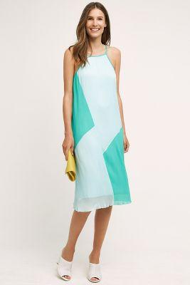 Hd In Paris Colorblock Halter Dress