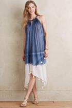Anthropologie Antigua Tassel Dress