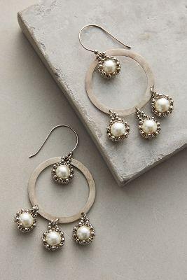Anthropologie Briar Rose Drop Earrings