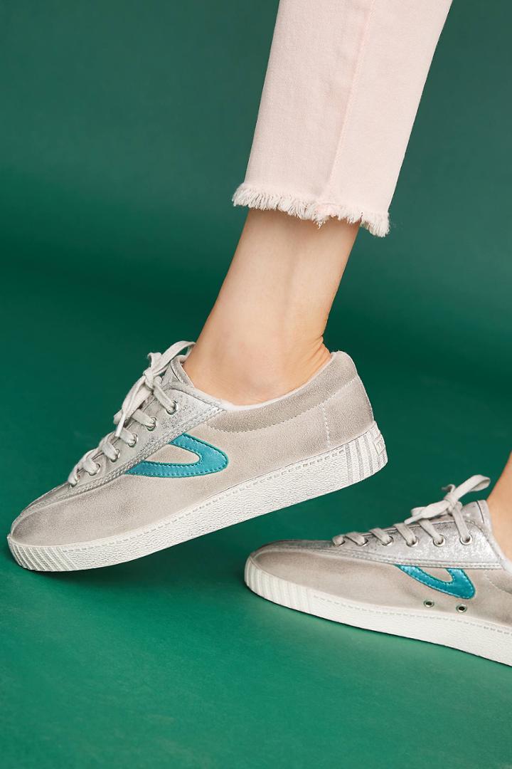 Tretorn Metallic Sneakers