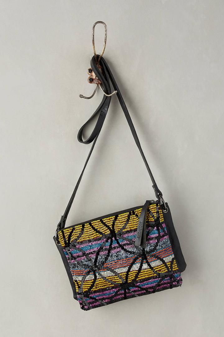 Maliparmi Bandoliera Circus Beaded Shoulder Bag