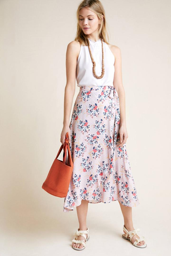 Velvet By Graham & Spencer Isadora Wrap Skirt