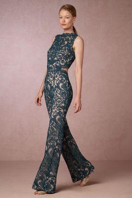 Anthropologie X Bhldn Coral Jumpsuit
