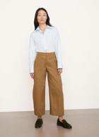 Vince Cropped Wide Leg Pull On Pant