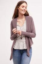 Knitted & Knotted Wrap-front Cardigan