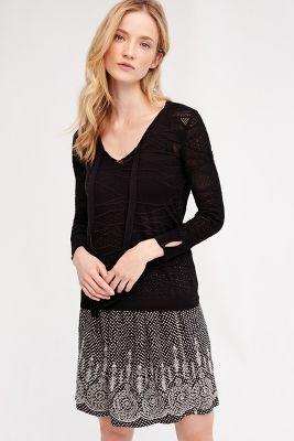 Moth Sia Tie-neck Pullover