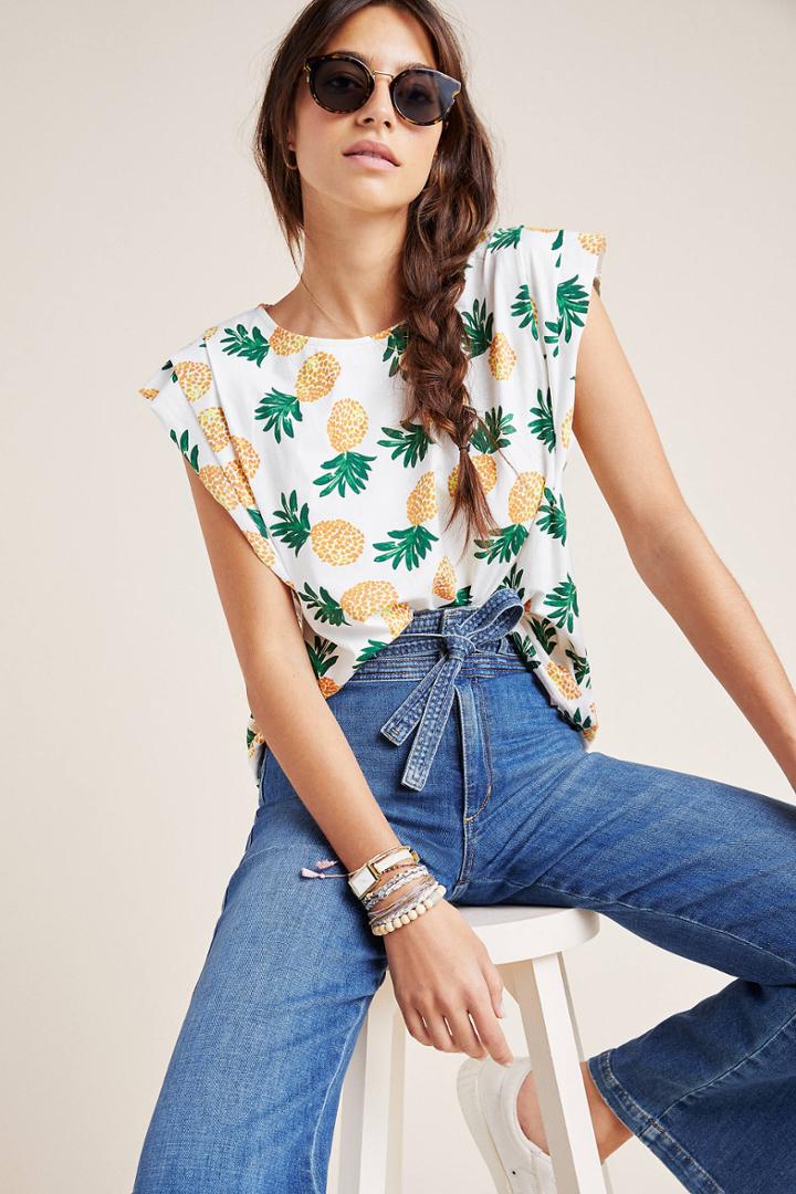 Eva Franco Theresa Pineapple Tee