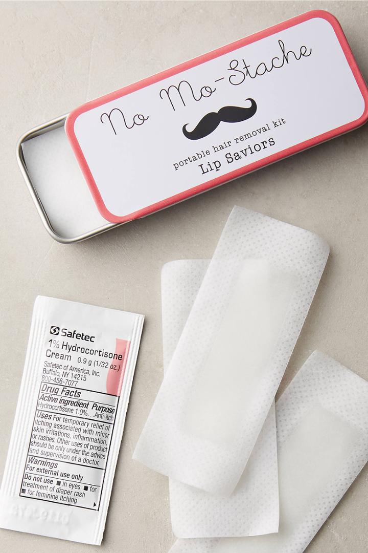 No Mo-stache Portable Lip Waxing Kit