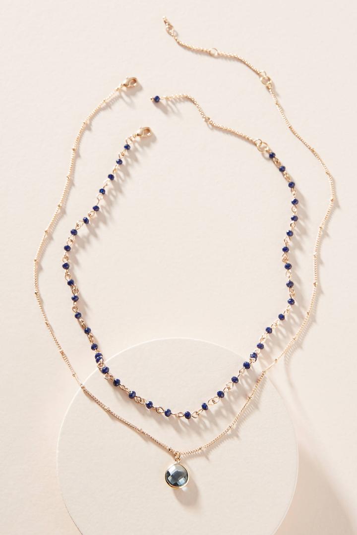 Anthropologie Brahms Layered Necklace