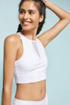 Beyond Yoga Quilted Mesh Bra Top