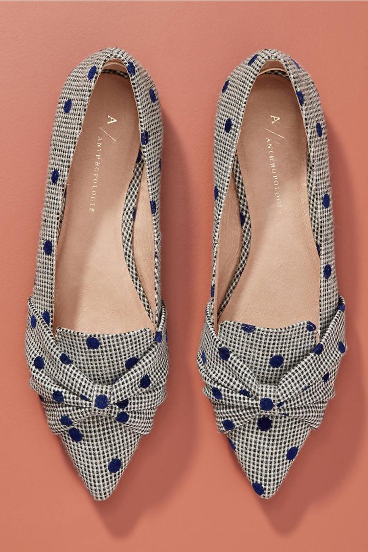 Anthropologie Blake Pointed Toe Flats