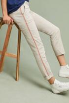 Chino By Anthropologie Relaxed Striped Chino Pants