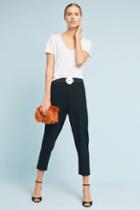 Essentials By Anthropologie The Essential Slim Crepe Trousers