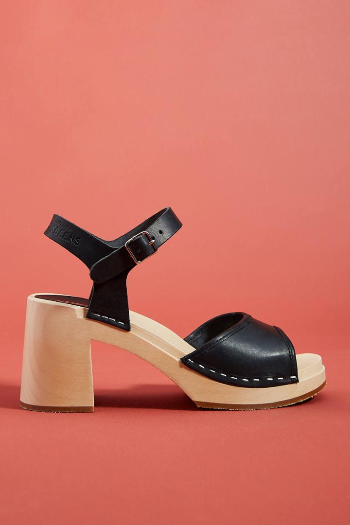 Swedish Hasbeens Inger Clog Sandals