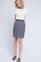 Amadi Crocheted Pencil Skirt