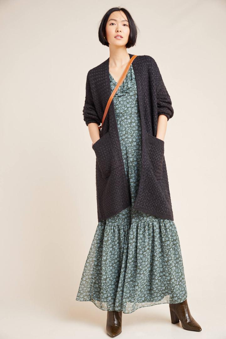 Anthropologie James Woven Cardigan