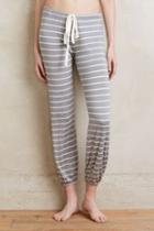 Eberjey Striped Lounge Joggers Dark Grey