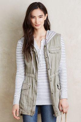 Hei Hei Hooded Anorak Vest