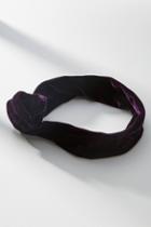 Anthropologie Velvet Wire Wrap Headband