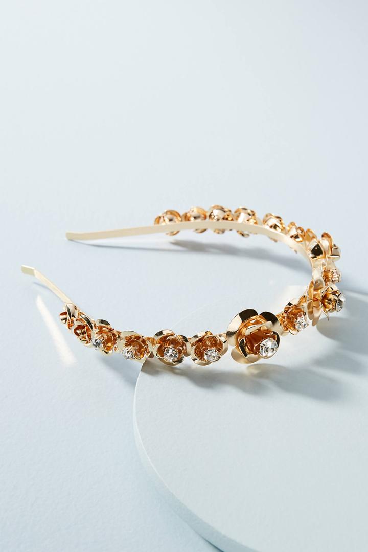 Anthropologie Rose Headband