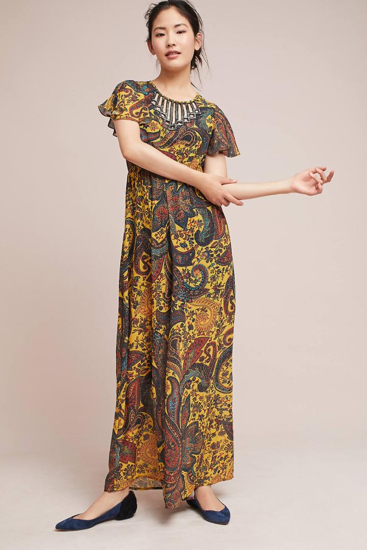 Ranna Gill Georgia Embroidered Jumpsuit
