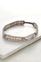 Mignonne Gavigan Pearled Chiffon Headband